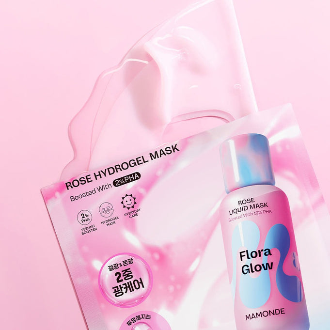 MAMONDE Flora Glow Rose Hydrogel Mask 1 sheet