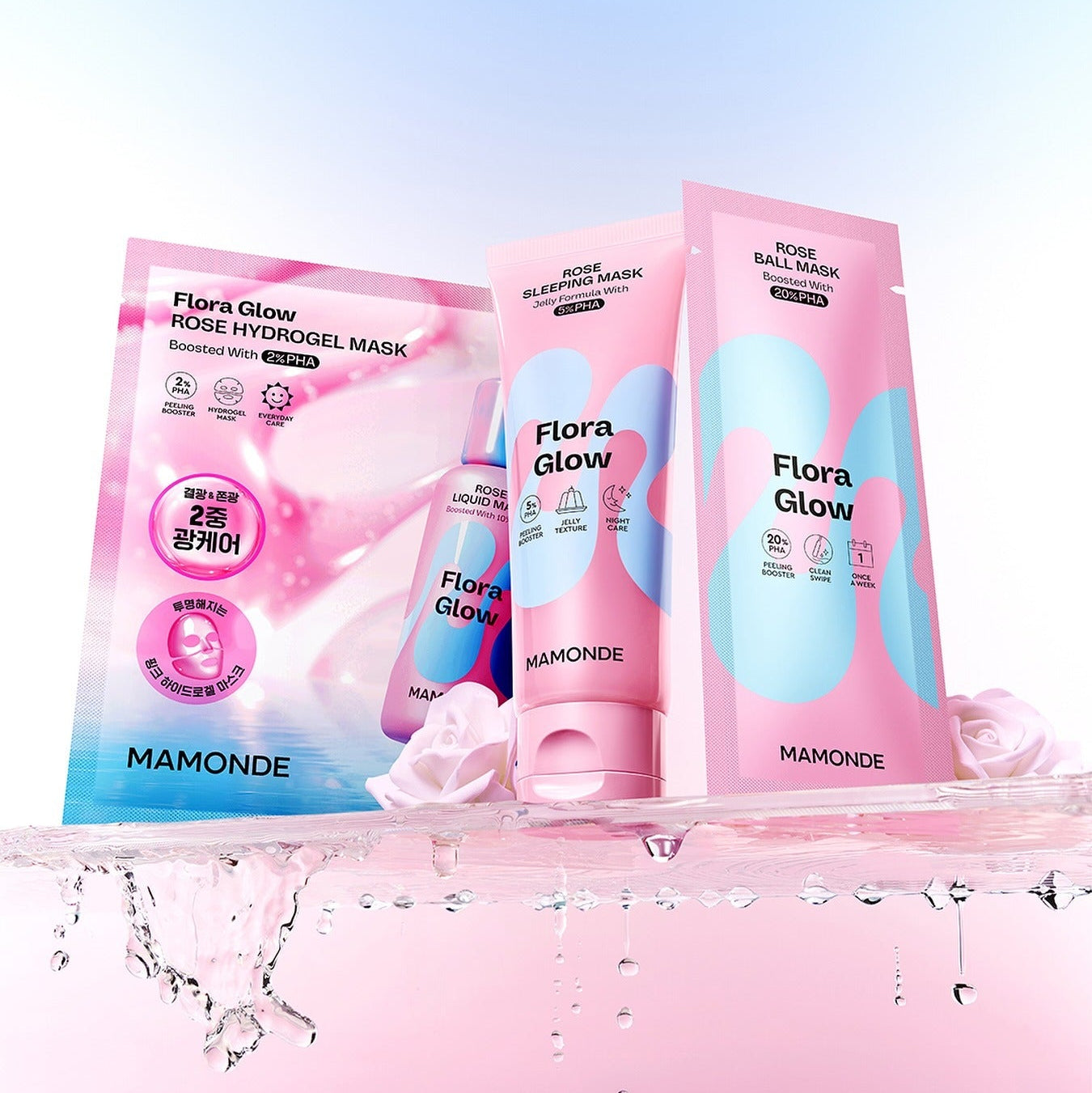 MAMONDE Flora Glow Rose Sleeping Mask 80ml