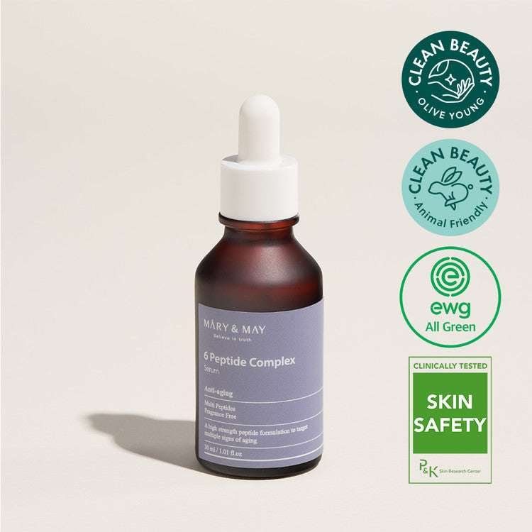 Mary & May 6ペプチドコンプレックス美容液 30ml