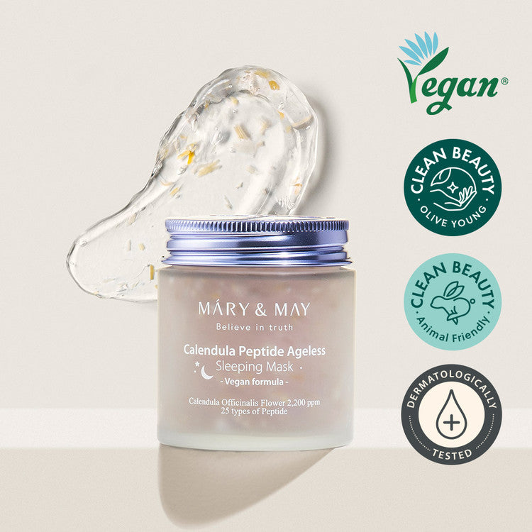 Mary & May Calendula Peptide Ageless Sleeping Mask 110g