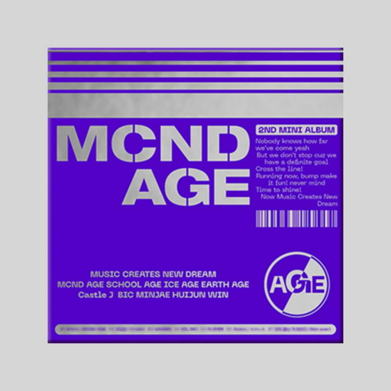 MCND - 2nd Album [MCND AGE] GET Ver. - Kpop Album | Kool Seoul - Buy Kpop Albums Online