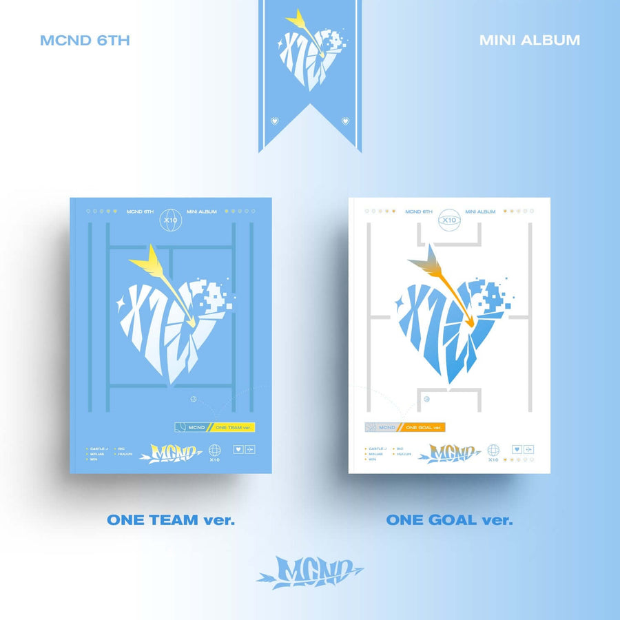 MCND - 6th Mini Album [X10] (2種セット) - KPOPアルバム