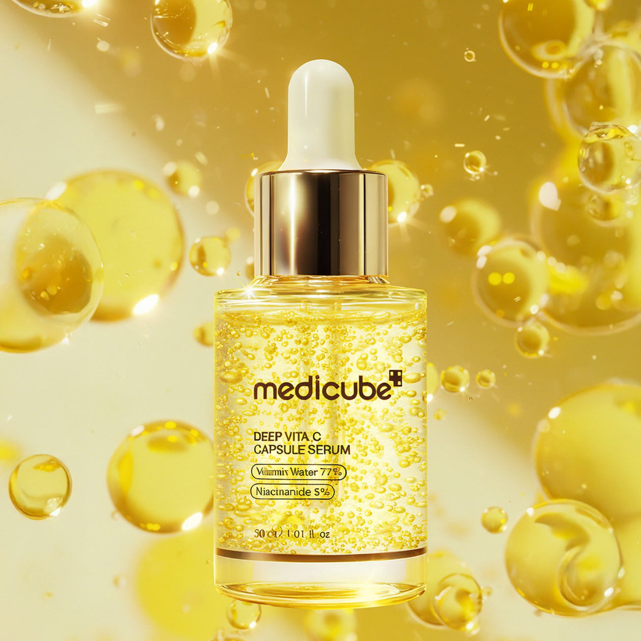 MEDICUBE Deep Vita C Capsule Serum | Brightening K-Beauty – Kool Seoul