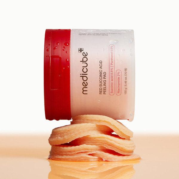 Medicube Red Succinic Acid Peeling Pads 70p 155g