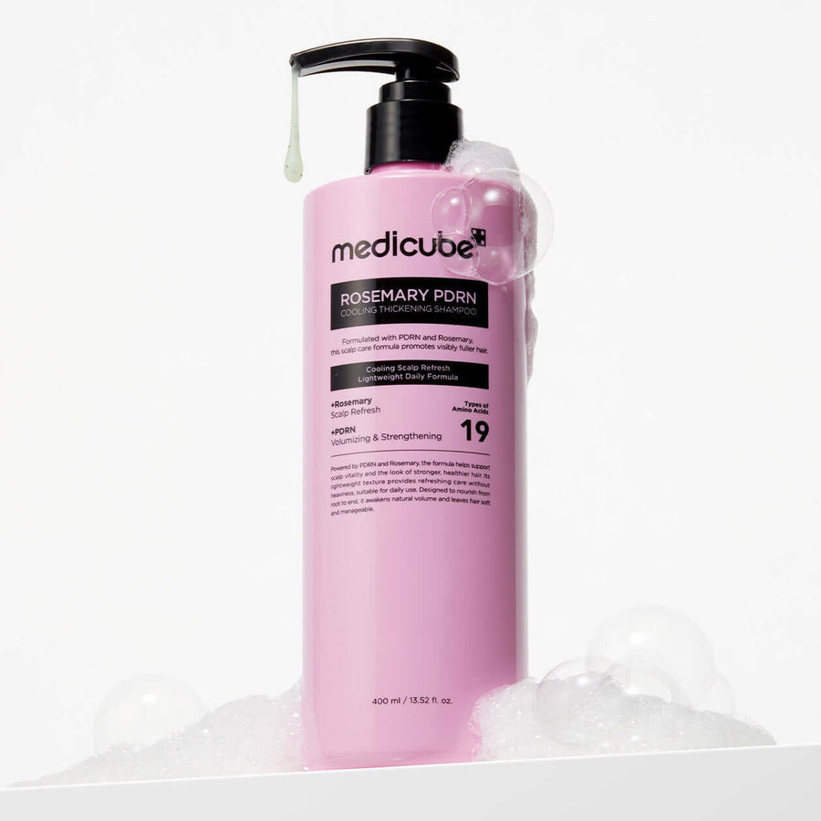 メディキューブ ローズマリー PDRN クーリングアンチヘアロス 400ml