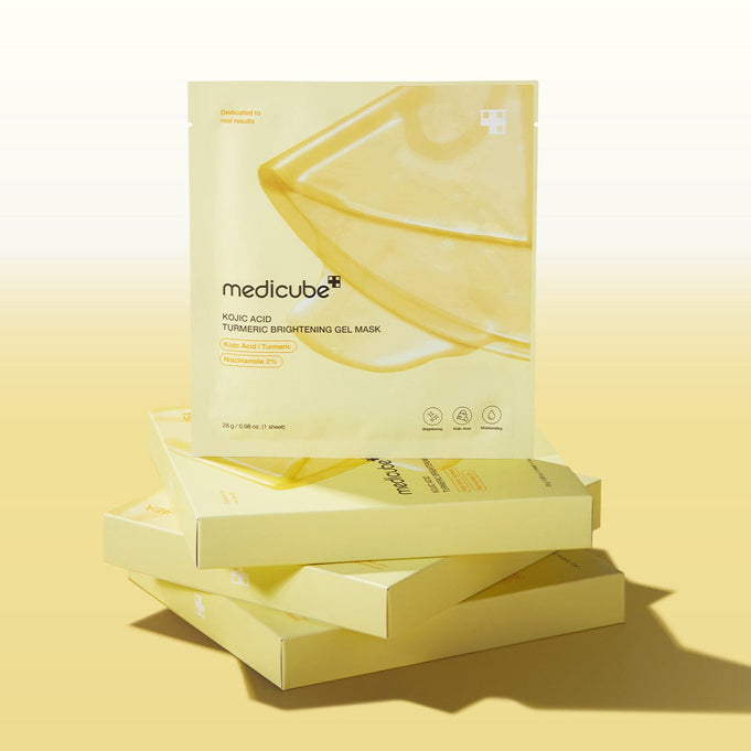 MEDICUBE Kojic Acid Turmeric Brightening Gel Mask | Kool Seoul