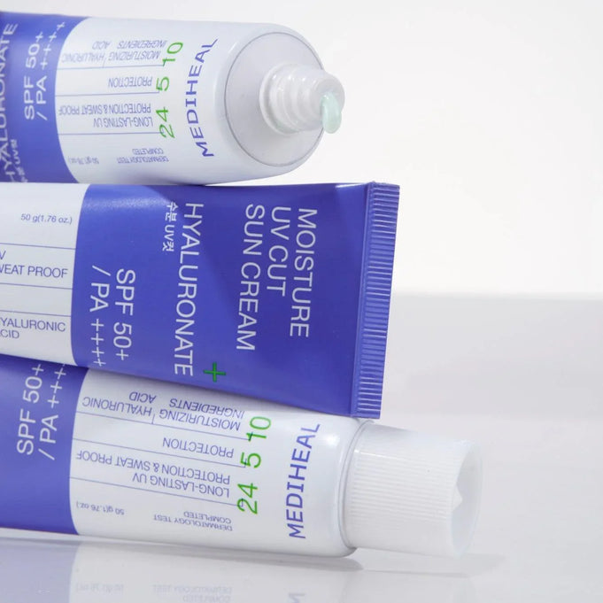 MEDIHEAL Moisture UV Cut Sunscreen 50ml disponible sur Ma petite Coree, ton Eshop 100% K-beauty en direct de Seoul