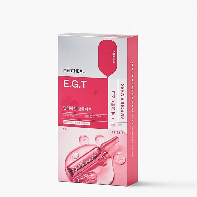 MEDIHEAL The EGT Ampoule Mask 10 sheets packaging
