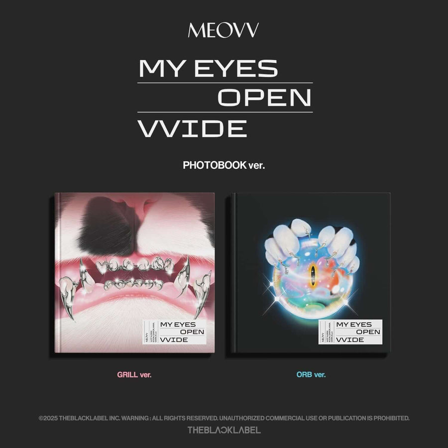 Meovv - 1st EPアルバム [My Eyes Open Vvide] (フォトブック版) (2種のうちランダム1) - Kpopアルバム