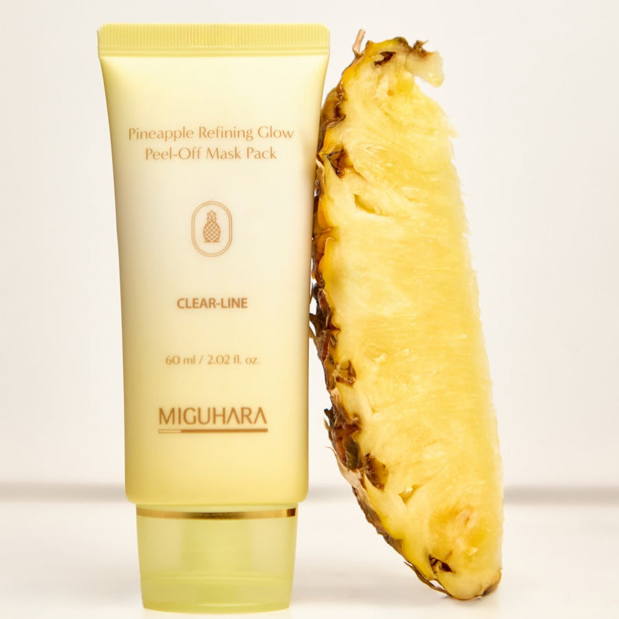 ミグハラ パイナップル リファイニング グロー ピールオフマスクパック 60ml