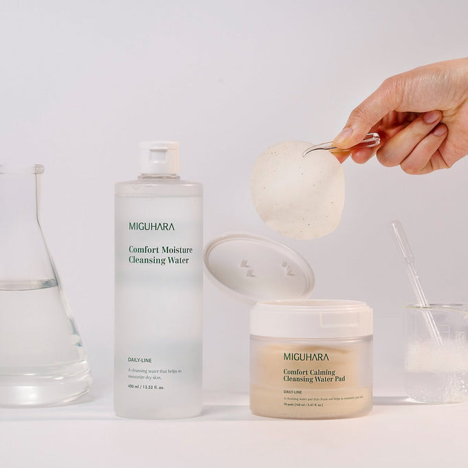 MIGUHARA Comfort Calming Cleansing Water Pads 70 Sheets