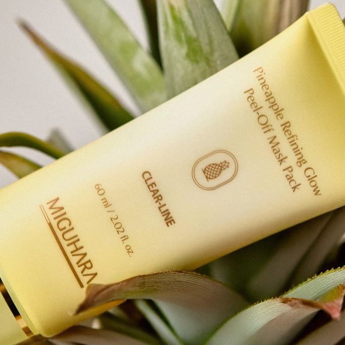 MIGUHARA Pineapple Refining Glow Peel Off Mask Pack 60ml