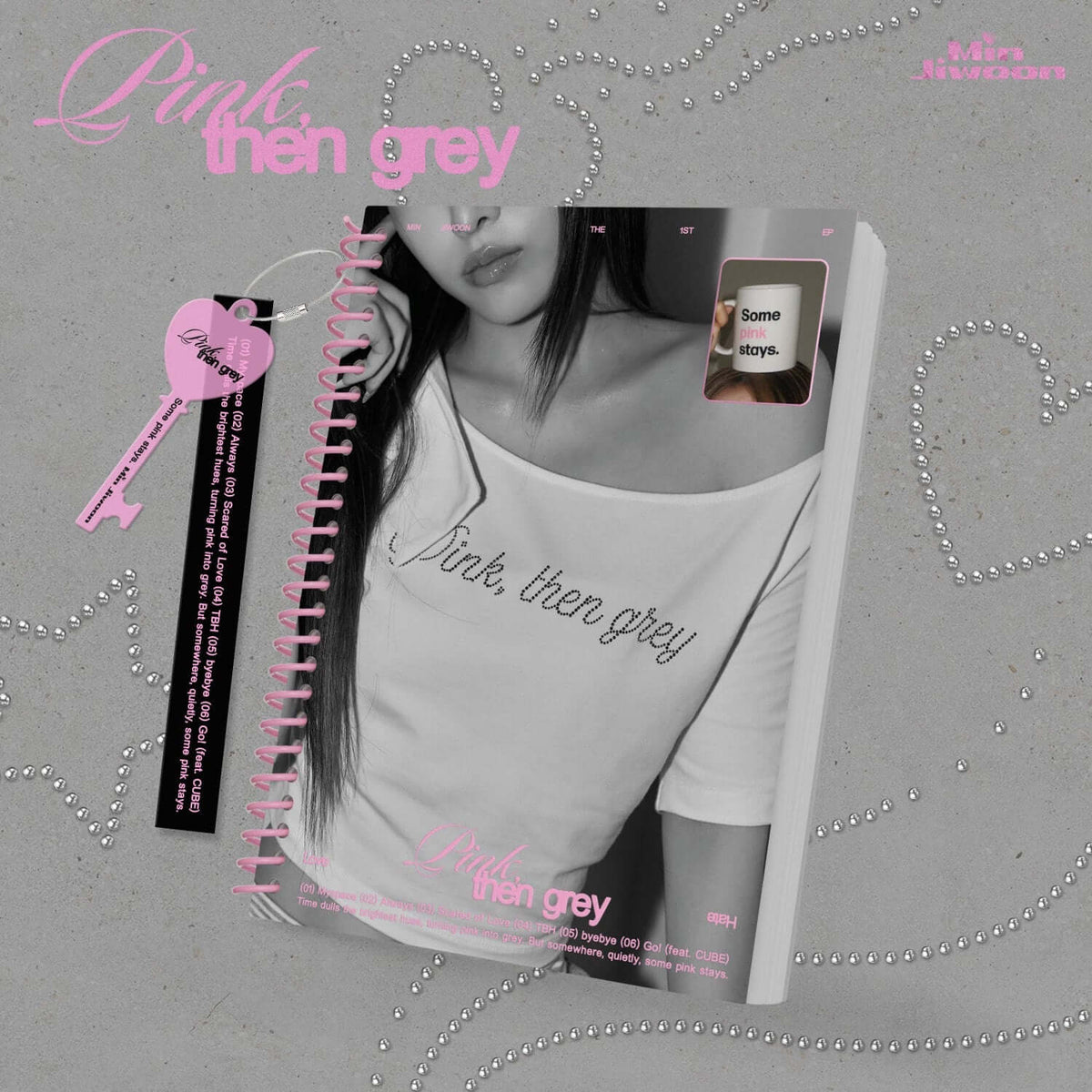 MIN JIWOON - [Pink, then grey] - Kpop Album | Kool Seoul - Buy Kpop Albums Online