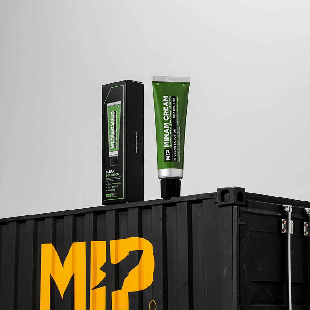 MIP Minam Cream Clear Solution Cica Cream For Sensitive Skin 50ml - Gentleman Korea men’s soothing cica cream product image