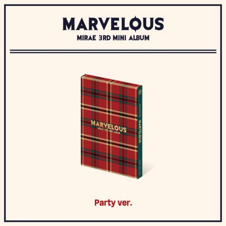 Mirae - 3rd Mini Album [Marvelous]（パーティーバージョン） - Kpopアルバム