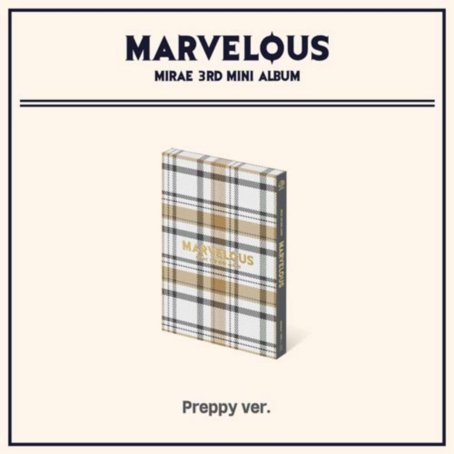 MIRAE - 3rd Mini Album [Marvelous] (Preppy ver.) - Kpop Albu | Kool Seoul - Buy Kpop Albums Online
