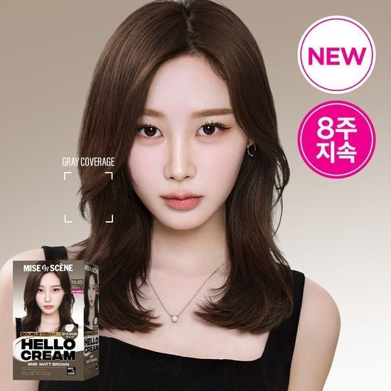 ミジャンセン ニューハロークリームヘアカラー