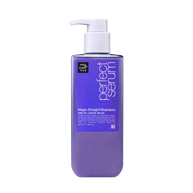 MISE EN SCENE Perfect Magic Straight Serum Shampoo 530ML bottle front view