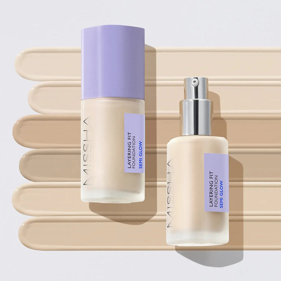 Missha レイヤリングフィットファンデーション セミグロウ 35ml