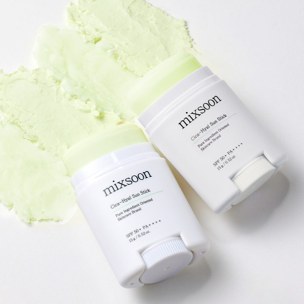 MIXSOON Cica Hyal Sun Stick disponible sur Ma petite Coree, ton Eshop 100% K-beauty en direct de Seoul