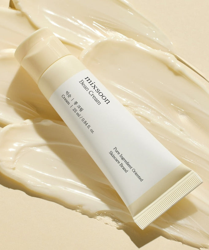 MIXSOON Bean Cream 25ml tube on creamy background