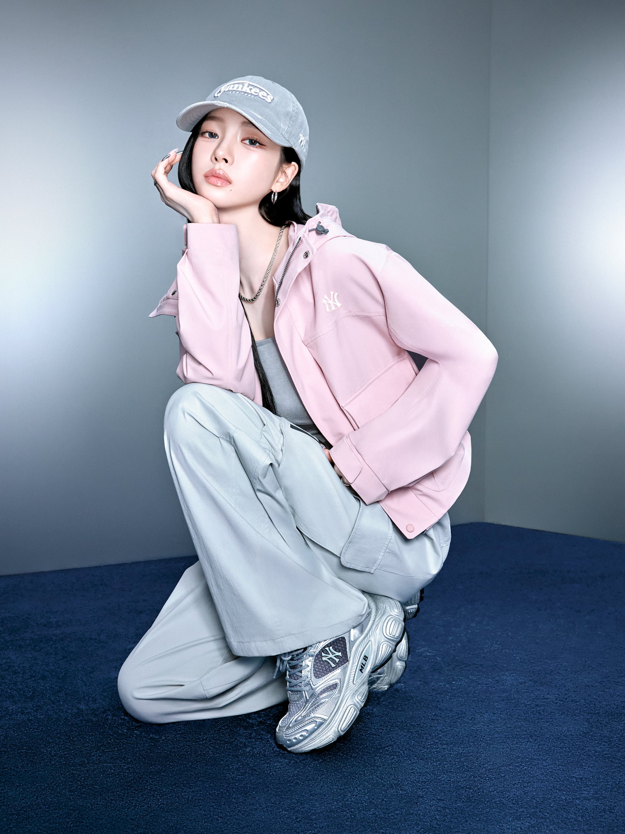 Winner Chunky SV New York Yankees SILVER K-fashion