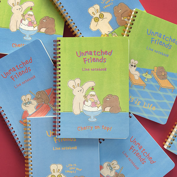 Monolike Unmatched Line Notebook