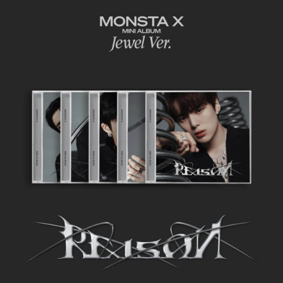 Monsta X - 12th Album [Reason] (Jewel Ver.) (全5種よりランダム1種) - Kpop アルバム