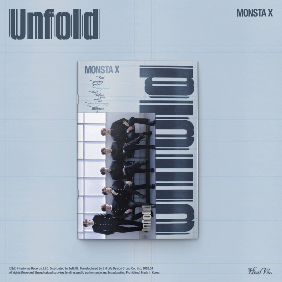 Monsta X - [Unfold] スタンダード（Heal版） - Kpopアルバム