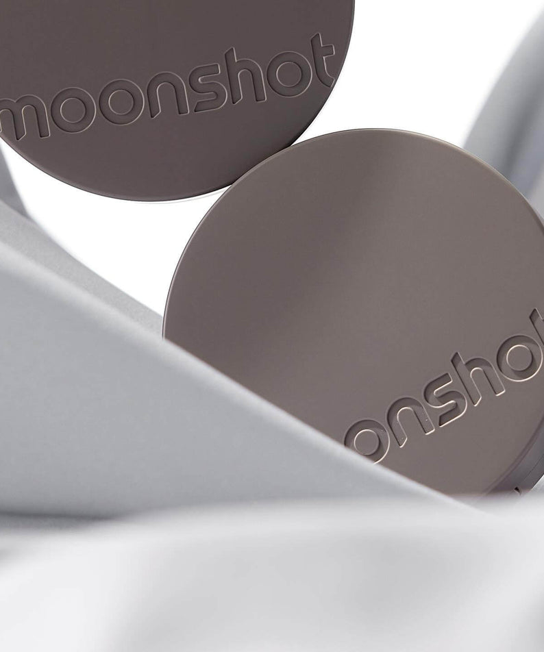 MOONSHOT Conscious Fit Matte Cushion Foundation in neutral packaging with brand logo, highlighting premium matte finish