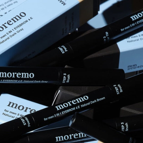 MOREMO For Men 3 in 1 Eyebrow E Pencil available on Koolseoul.com, your Korean Eshop from Seoul !