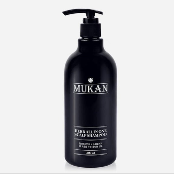 MUKAN Herb All In One Scalp Shampoo 500ml available on Koolseoul.com, your Korean Eshop from Seoul !