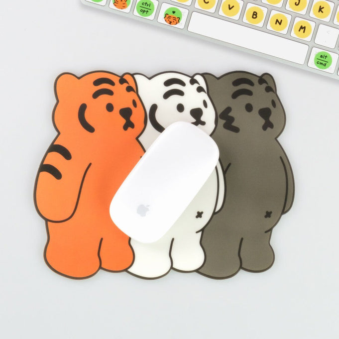 MUZIK TIGER Attention Three Tigers Mouse Pad | Kool Seoul