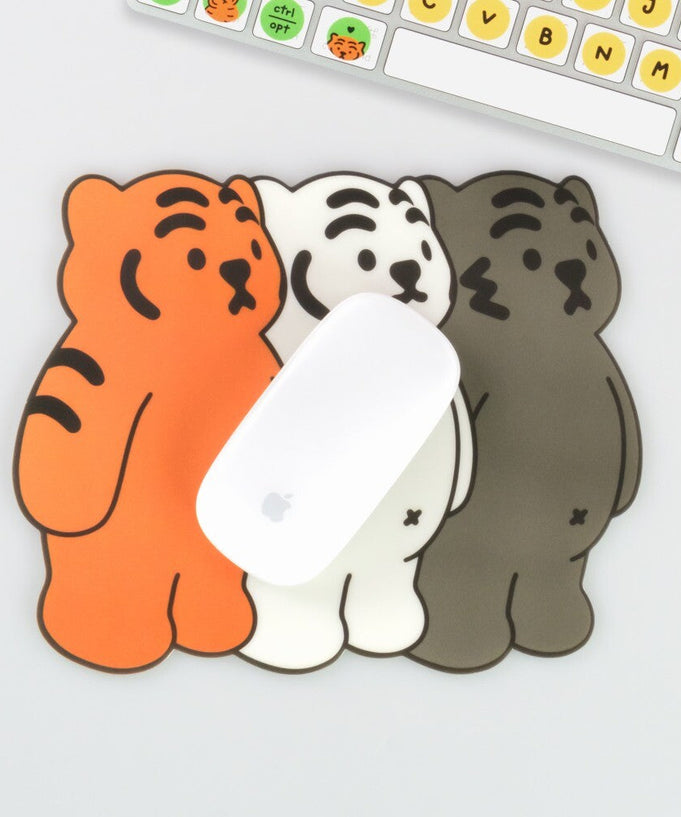 MUZIK TIGER Attention Three Tigers Mouse Pad | Kool Seoul