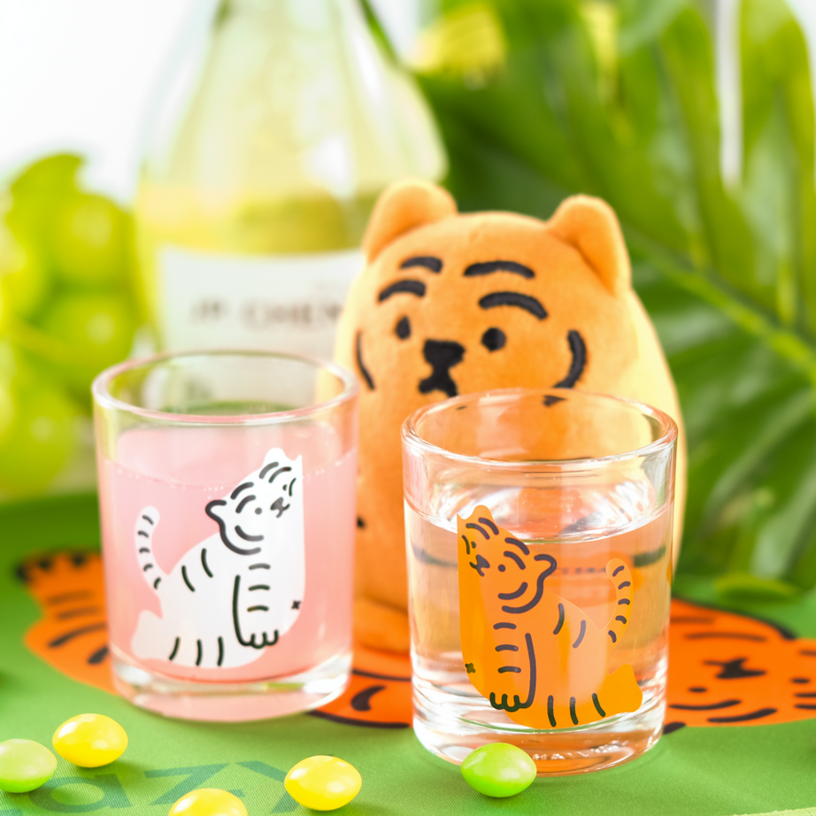 MUZIK TIGER Soju Glass Set