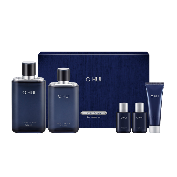 OHUI Meister For Men Hydra Set (Moisturizer, Lotion Cleansing Foam) | Kool Seoul