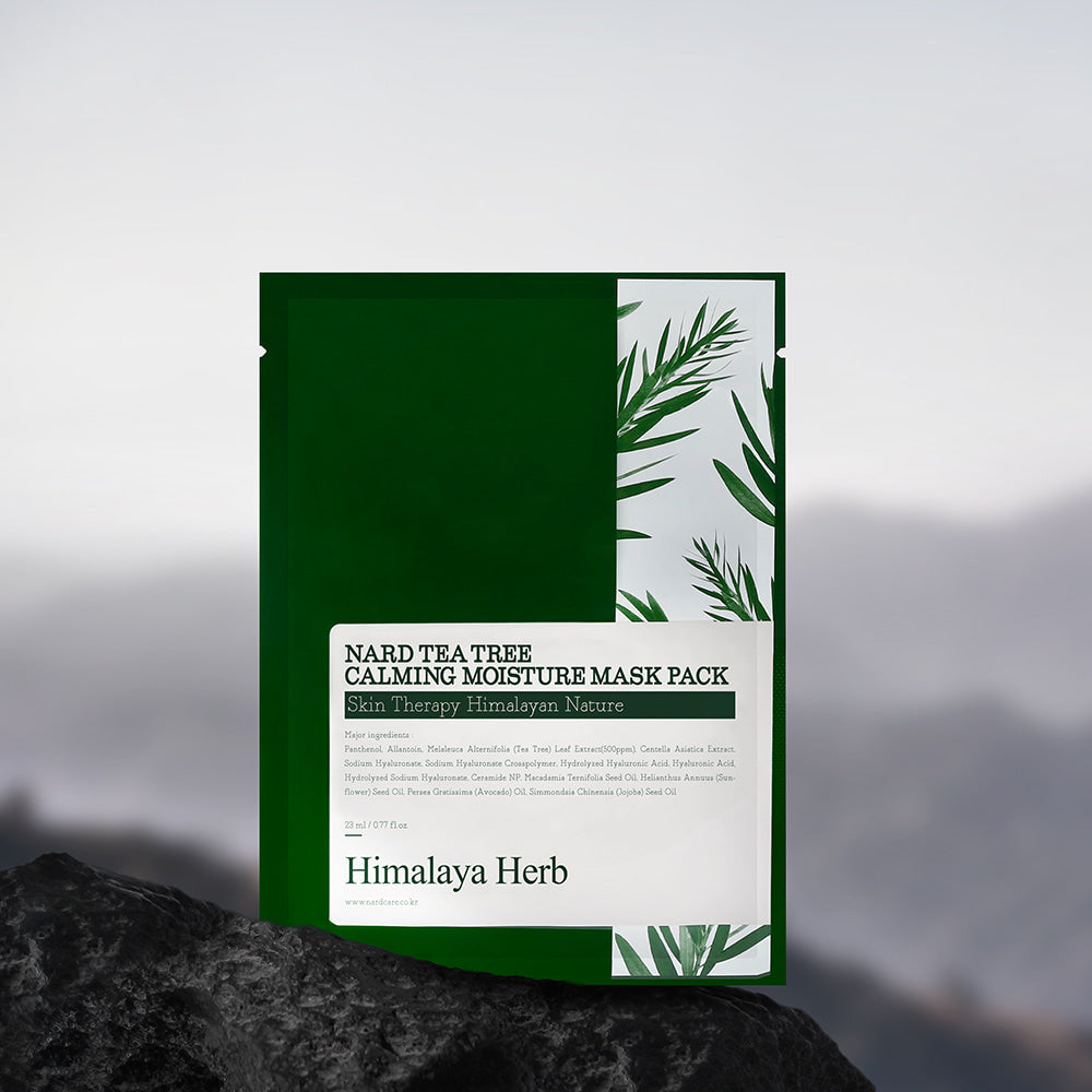 Nard Tea Tree Soothing Moisture Mask Pack 23ml 30 Sheets