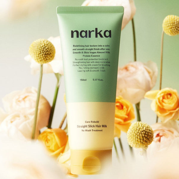 NARKA Straight Slick Hair Milk No Wash Treatment 150ml | Kool Seoul