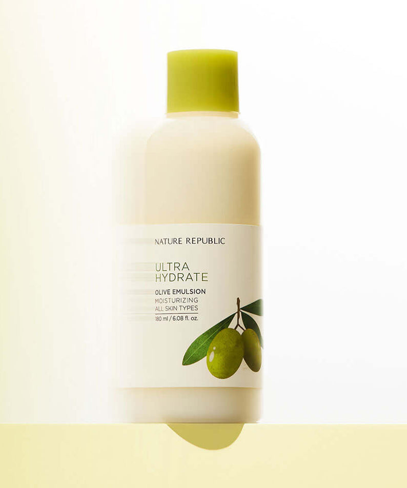NATURE REPUBLIC Toner Emulsion Set With Olive Leaf Extracts 180ml
