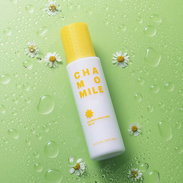 NATURE REPUBLIC Chamomile Calming Emulsion 160ml available on Koolseoul.com, your Korean Eshop from Seoul !