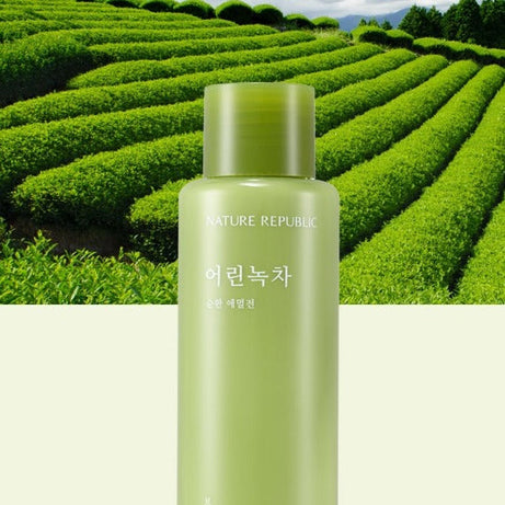 NATURE REPUBLIC Fresh Green Tea Emulsion 155ml available on Koolseoul.com, your Korean Eshop from Seoul !