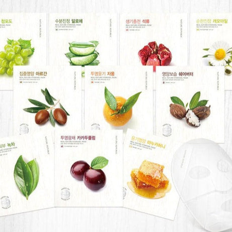 NATURE REPUBLIC សន្លឹករបាំង Hydrogel ធម្មជាតិពិត