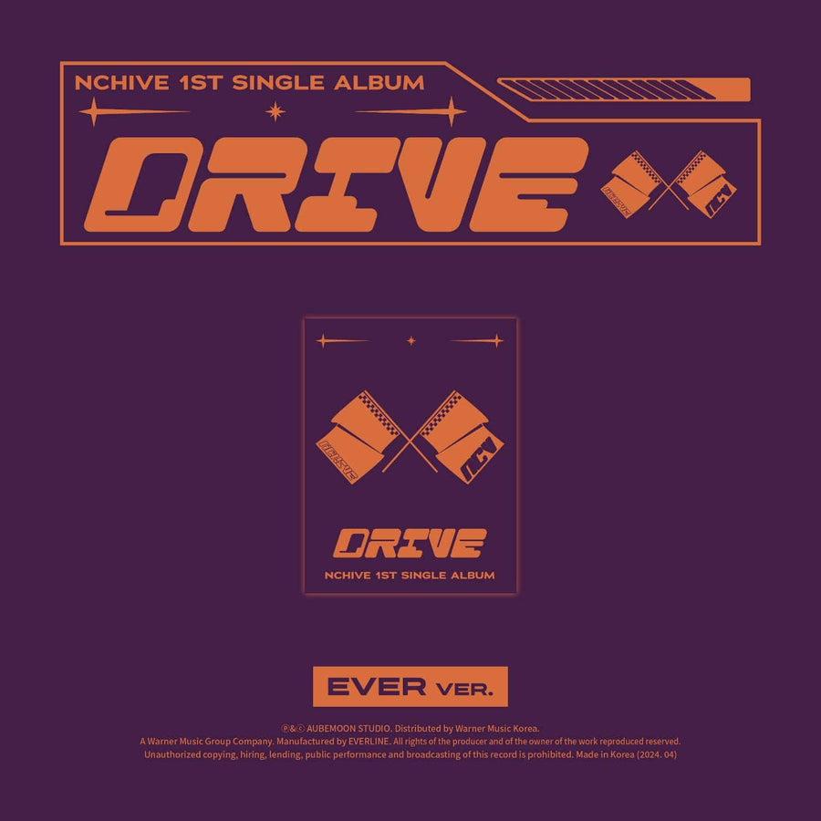 Nchive - 1st Single Album [Drive] (Ever Music Album Ver.) - Kpop アルバム