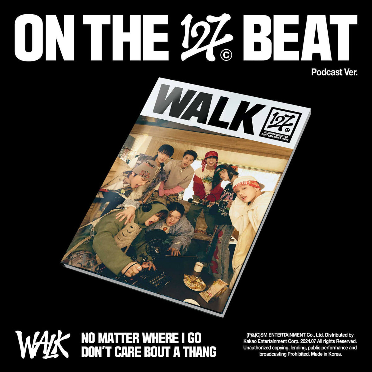 NCT 127 - 6th Album [WALK] (Podcast Ver.) - Kpop Album | Kool Seoul - Buy Kpop Albums Online