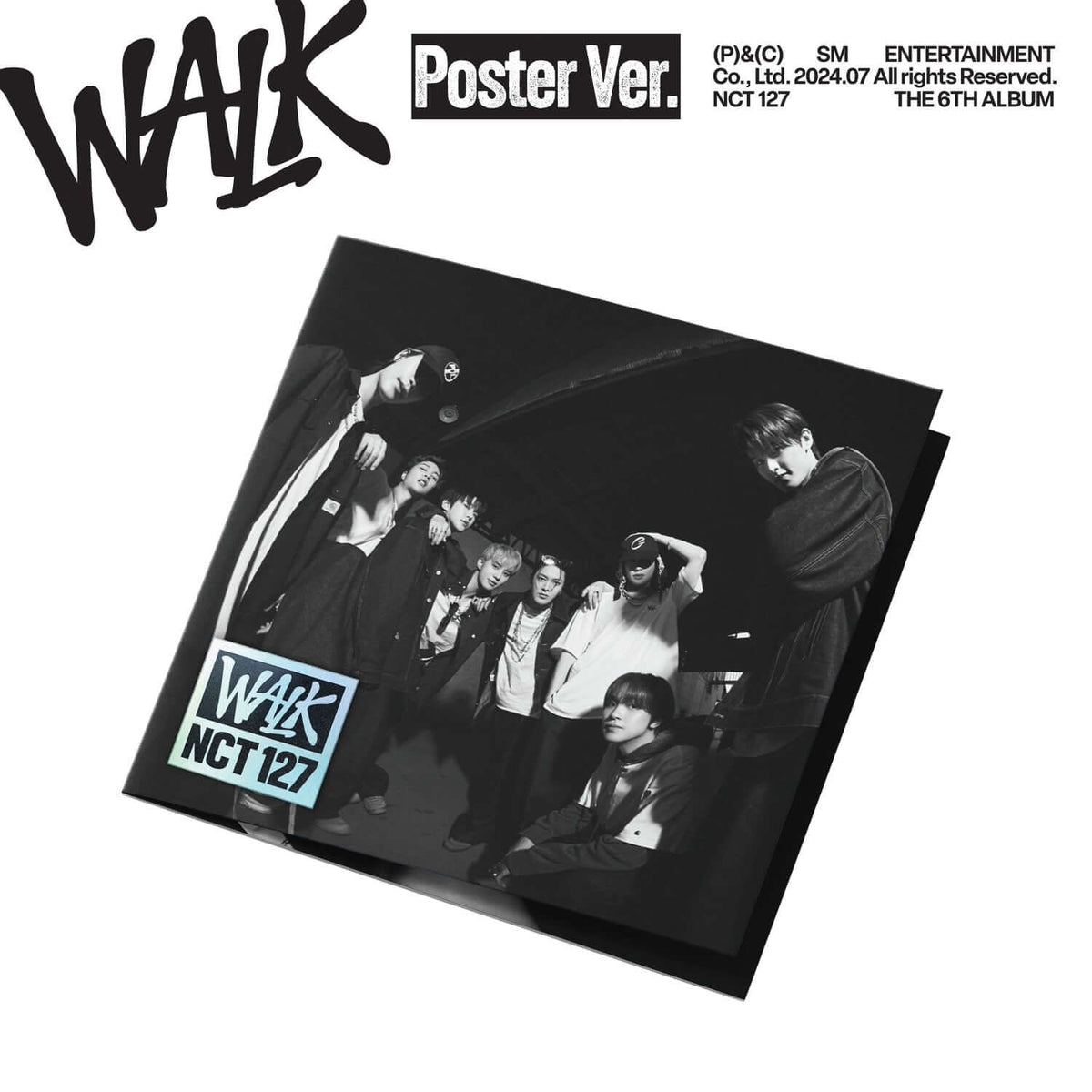NCT 127 - 6th Album [WALK] (Poster Ver.) - Kpop Album | Kool Seoul - Buy Kpop Albums Online