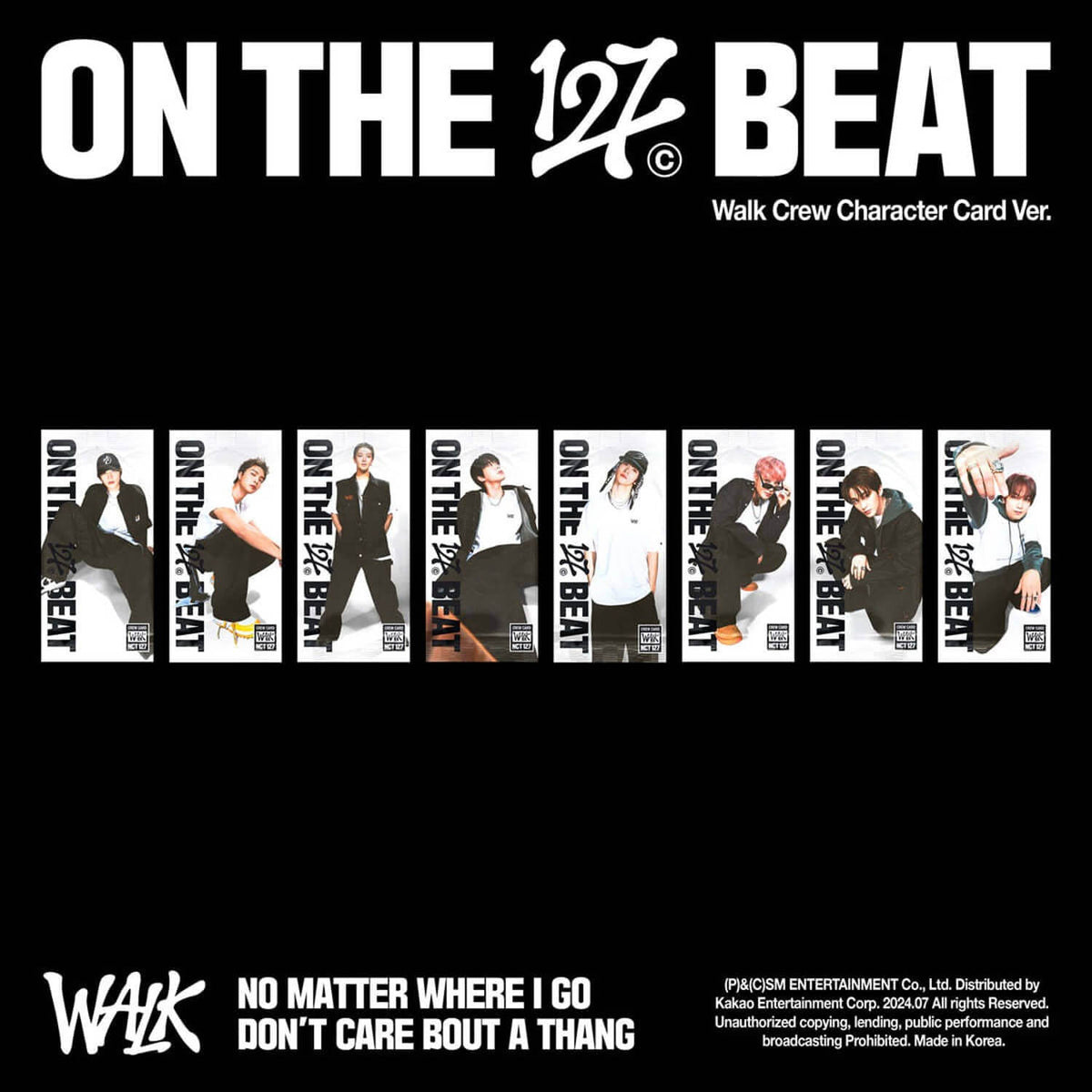 NCT 127 - 6th Album [WALK] (Walk Crew Character Card Ver.) ( | Kool Seoul - Buy Kpop Albums Online