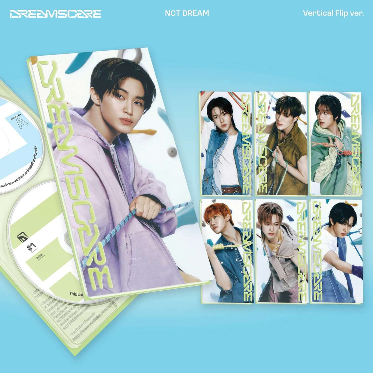 NCT DREAM - [DREAMSCAPE] (Vertical Flip Ver.) (Random 1 of 7 | Kool Seoul - Buy Kpop Albums Online