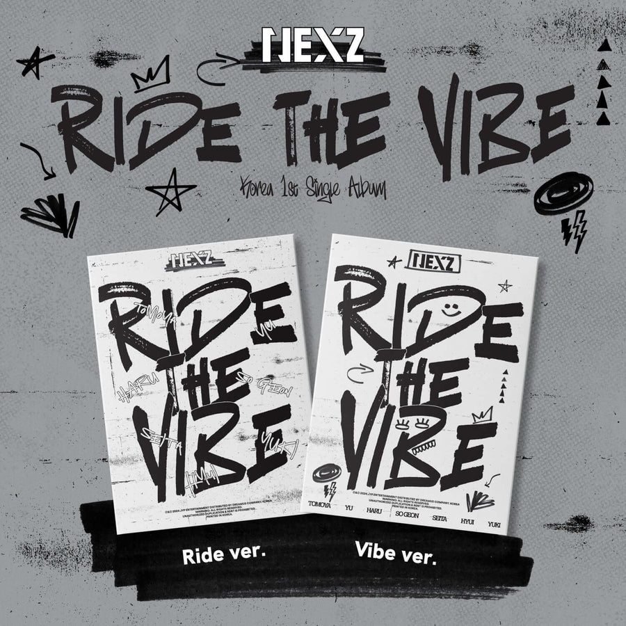 Nexz - 1st Album Ride The Vibe (Standard) - Kpop アルバム