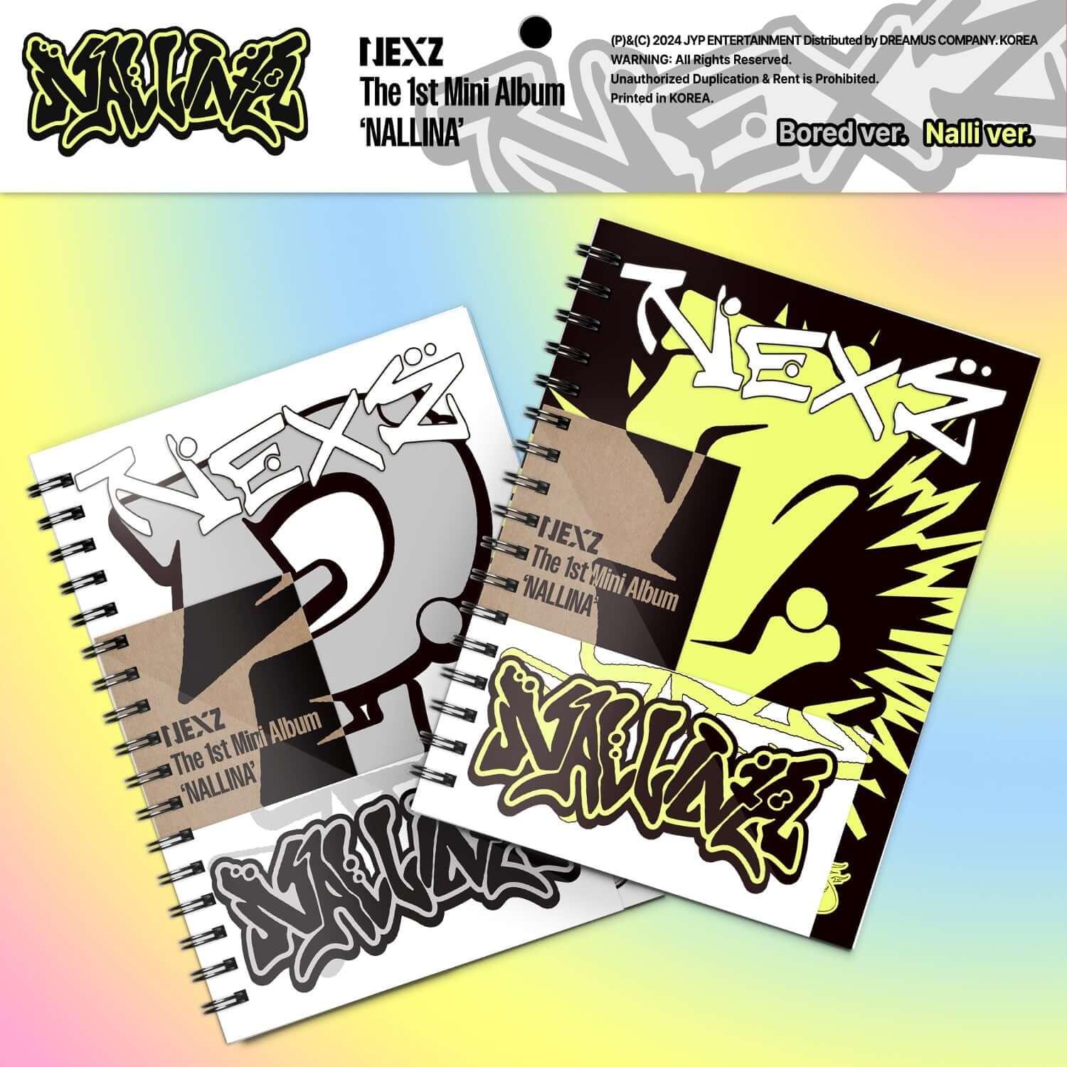 NEXZ - [NALLINA] (Standard) (Set of 2) - Kpop Album | Kool Seoul - Buy Kpop Albums Online
