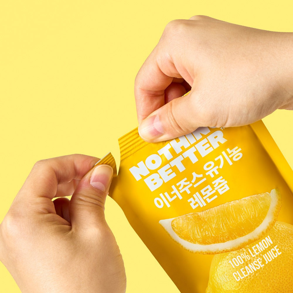 NOTHING BETTER Inner Juice 100% Lemon Cleanse Juice 100ml (X24)